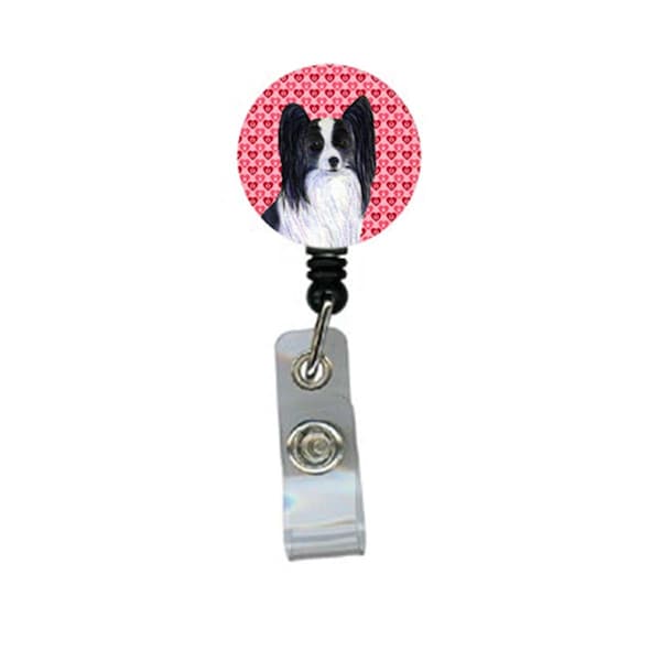Teachers Aid Papillon Retractable Badge Reel Or Id Holder With Clip TE237691 - main